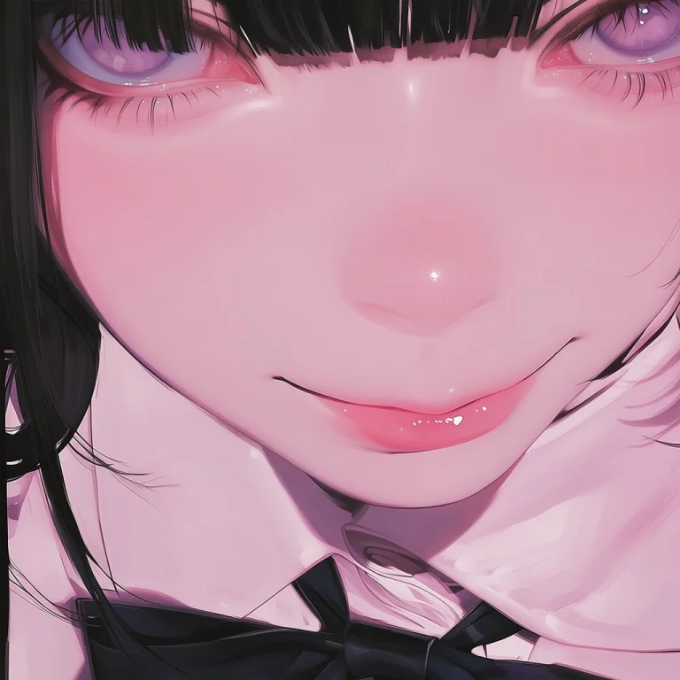 N8t-ru, An Extreme Close-up Of A Girls Face Tilted To One Si...