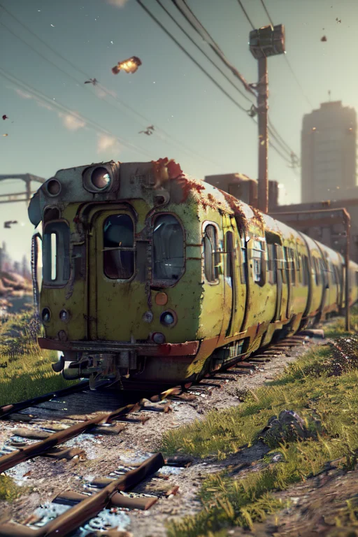 Loraunvailai3dkxv23dkxv2offset1 3d Render Of Subway Train, A...