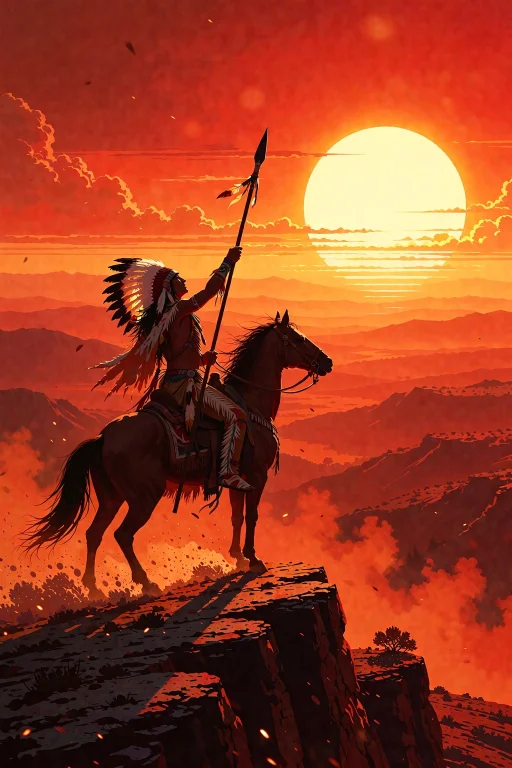 Illusdream, Grimmsfantasy, A Triumphant Native American Warr...