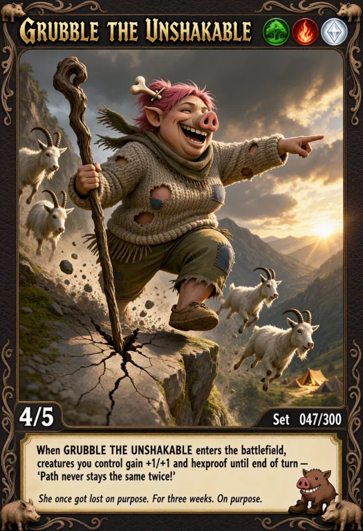 The Theme Of The Infographic Is A High Fantasy Trading Card...