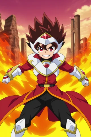 Tsurugi Tatewaki, Red Hair, Red Eyes, Red Coat, Armor, Circl... — Stable Diffusion AI Prompt: tsurugi tatewaki, red hair, red eyes, red coat, armor, circlet, 1boy, male focus...