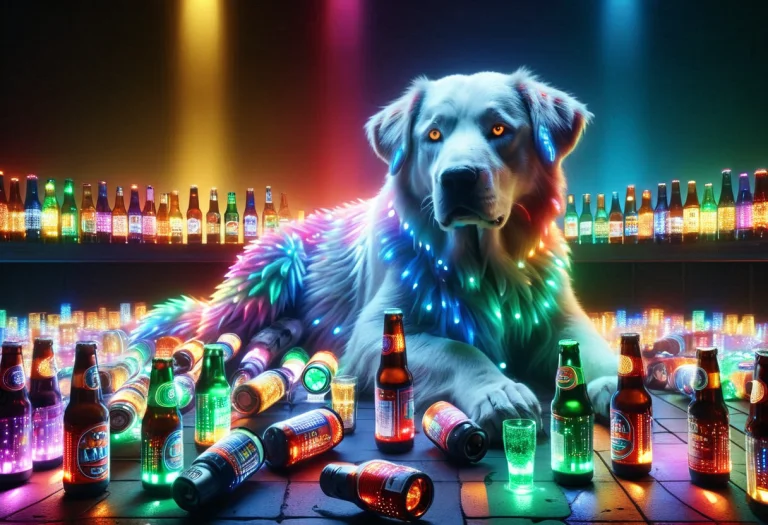 Colorful Led Lights, Now Twenty Years Later Sitting By The B...