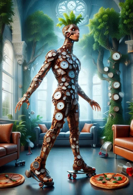 Clockstyle, Pizza2, Rolling Skates2, Badman2, Anatomically C...