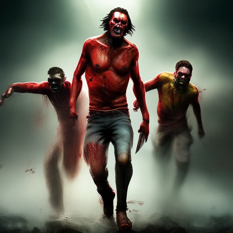 A Movie Poster For The New Zombified Zombie Superhero Movie...