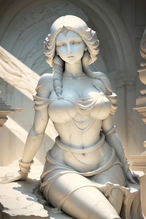 Marble Statue Of A Woman