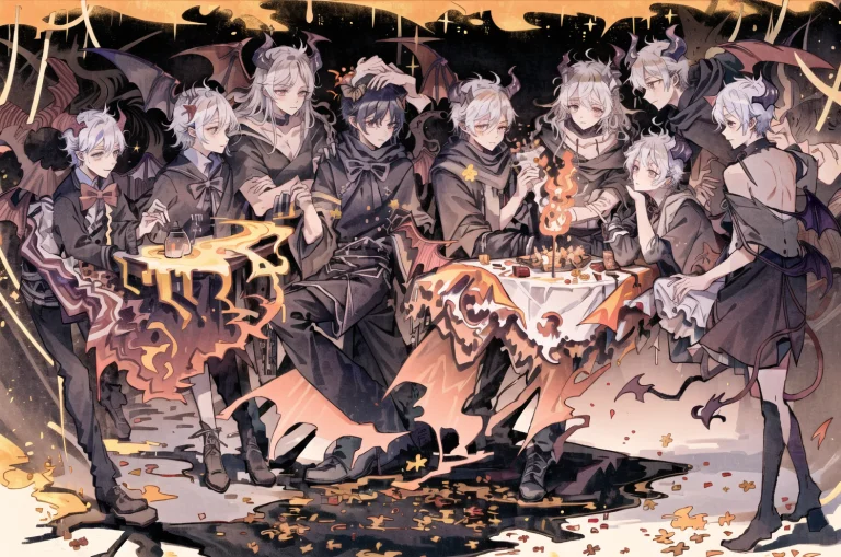 Cat, Crown, Demon, Demon Wings1.3, Loraakiyakageichi0.6, Abs...