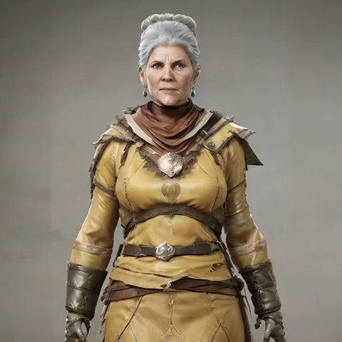 A Photo Of A Full Body Character Of A 70 Years Old Female Ro... — Stable Diffusion AI Prompt: a photo of a full body character of a 70 years old (((female))) roman Austronout...