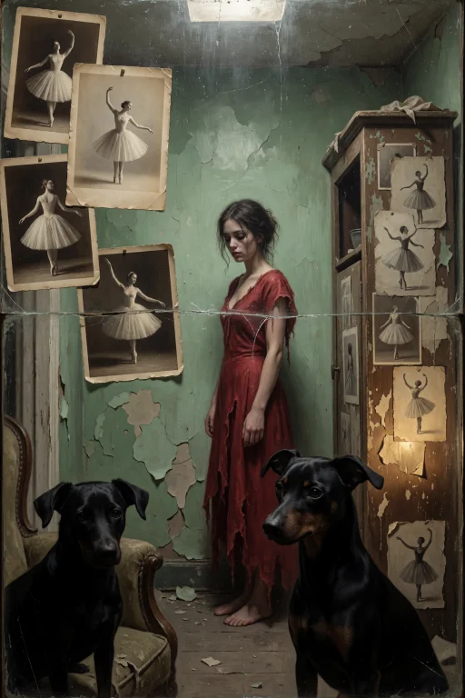Highleveldescriptiona Haunting, Painterly Portrait Of A Mela...