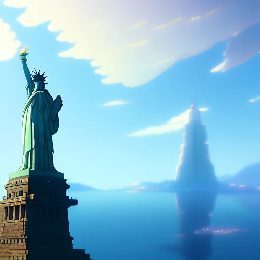 The Statue Of Liberty, By Wakasakakiage15
