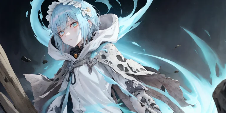 Solo Style-necromancymakima, Hooded Cloak1.2, Short Hair1.2