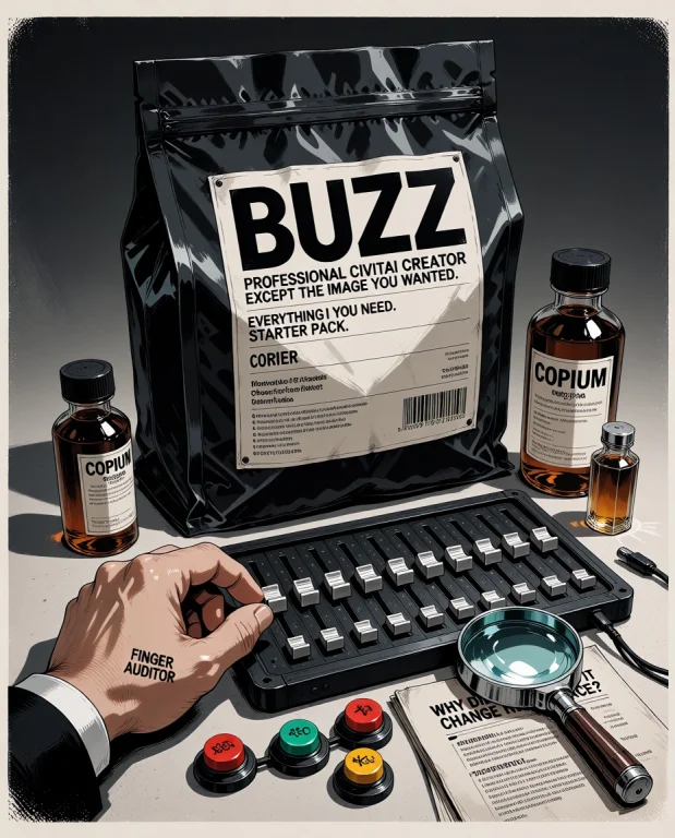 A Serious Product-advertisement Parody Showing An Absurd Pro...