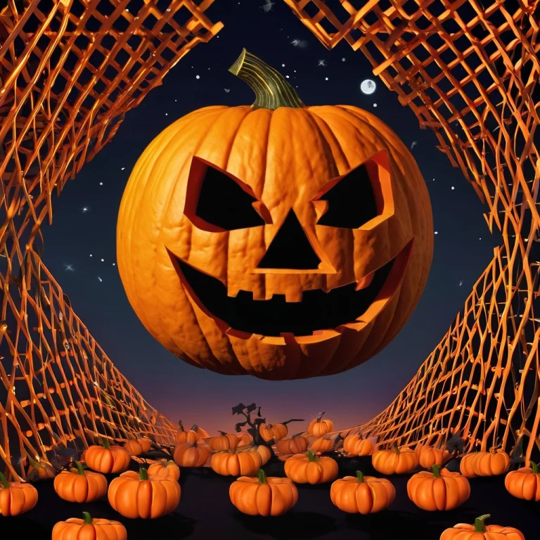A Jolly Jack-o-lantern Made Of Gyroid Lattice2 In A Gyroid P...