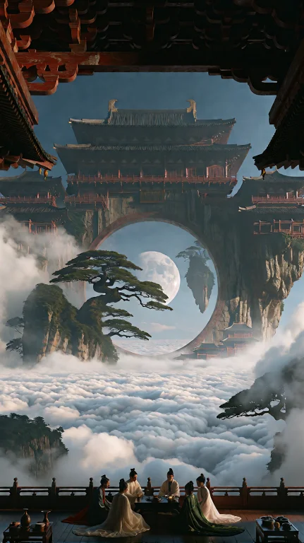 Cinematic Ultra-wide Shot With Distant Environmental Framing...