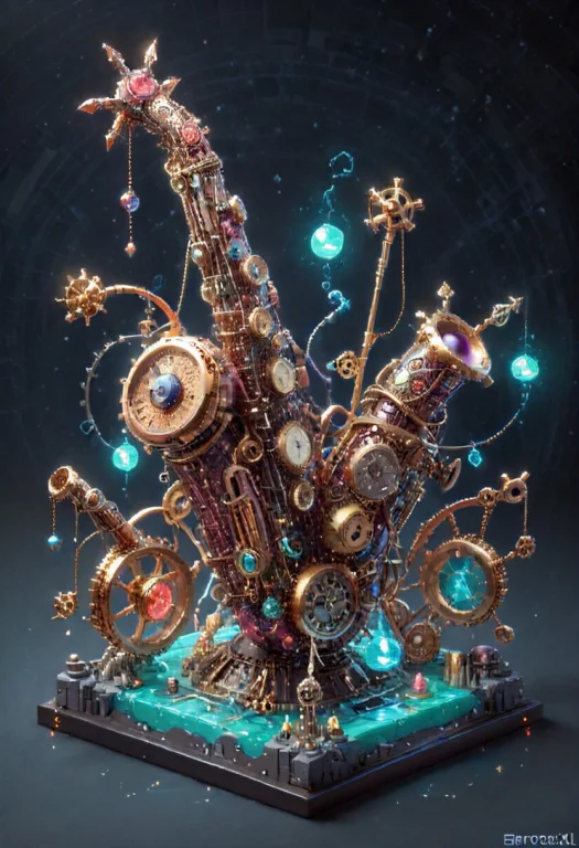 High-resolution Photograph Of A Single Sculpture Of An Alto...