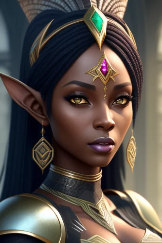 Octane Render, Masterpiece, Best Quality, Realistic, Fantasy... — Stable Diffusion AI Prompt: (octane render), (masterpiece), (best quality), (realistic), fantasy, elf, (((af...