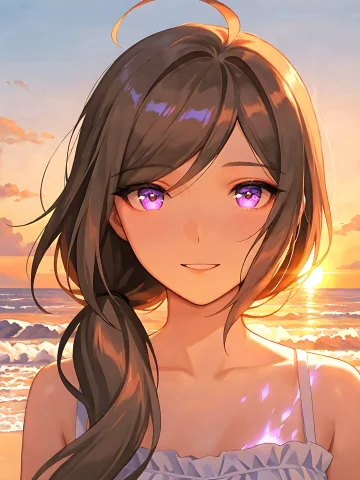 Miyue, 1girl, Solo, Close-up, Looking At Viewer, Gentle Smil... — Stable Diffusion AI Prompt: miyue, 1girl, solo, close-up, looking at viewer, gentle smile, wind blowing hair...