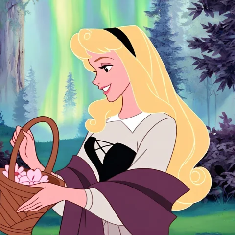 Auroradisney, Princess Aurora, Sleeping Beauty, Disney, 1gir... — Stable Diffusion AI Prompt: aurora_disney, princess aurora, sleeping beauty, disney, 1girl, long blonde hair...