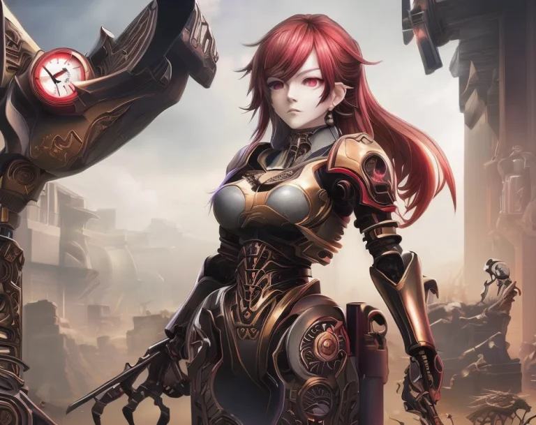 Timesocietytomoe1.6 Skeletalcyborg1 Original, Masterpiece, B...