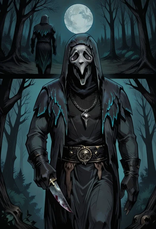 Loraghostfacenevermoreskindeadbydaylightiiiustrious0.8mask,...