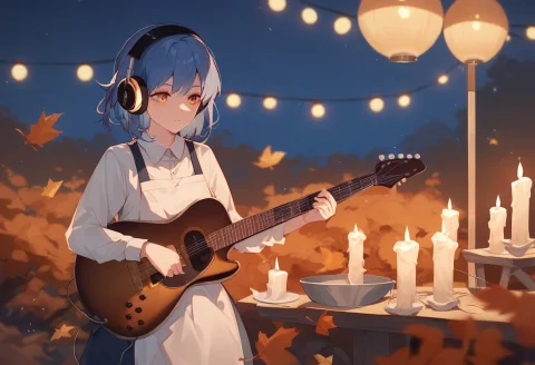Score9, Score8up, Score7up, 1girl, Medium Hair, Blue Hair, A... — Stable Diffusion AI Prompt: score_9, score_8_up, score_7_up, 1girl, medium hair, blue hair, amber eyes, apro...