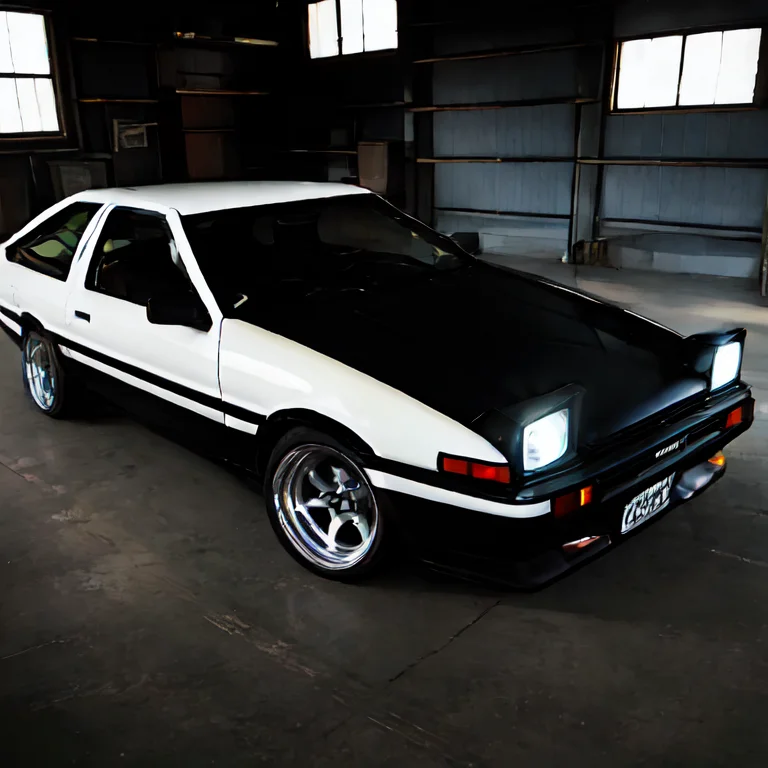 Masterpiece, Light, Indoors, Garage, 1car, Car1, Ground Vehi...