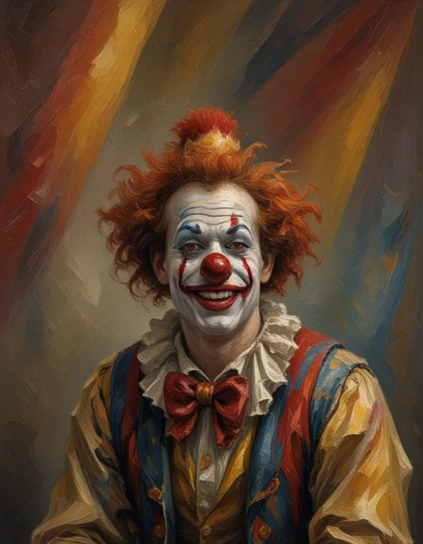 A Clown In A Circus