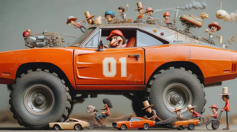 A Highly Detailed Claymation Animation Style, Featuring Styl...
