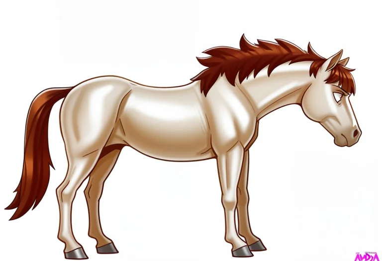 Side View, From Side, Profile, White Background, Simple Back...