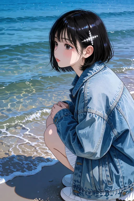 Masterpiece, Very Aesthetic, An Emotional Anime-style Illust...