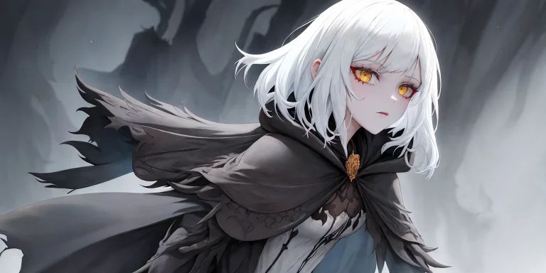 Solo Style-necromancyethereal-girlmakima, Hooded Cloak1.2, S...