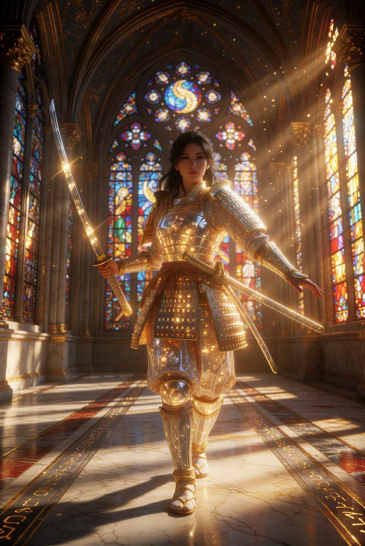 Her Presence Commands Attention Not Through Force, But By Ra...