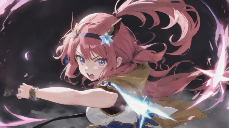 Anime Frame, Detailed Face, Fighting, Powers, Magic