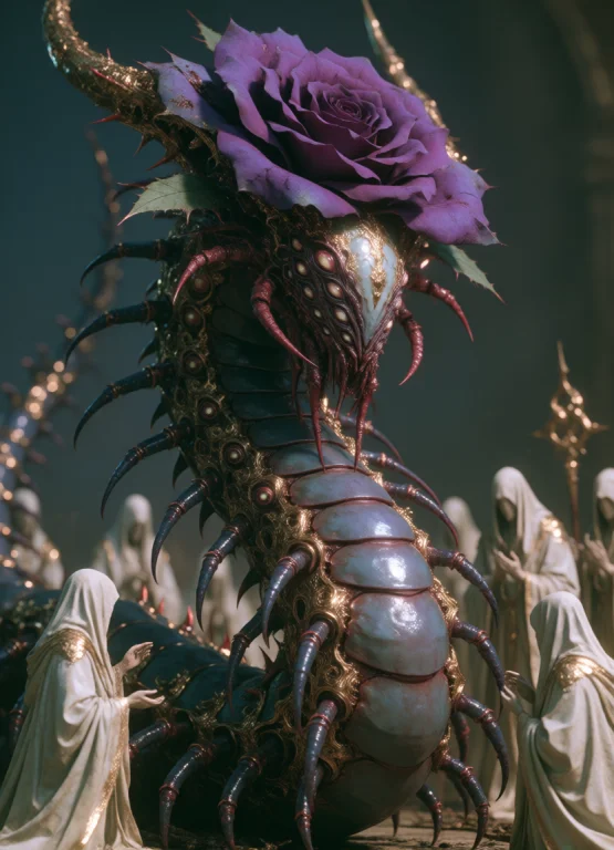 Opulentdarkness, An Eldritch Parasite-god, A Thing Like A Ce...