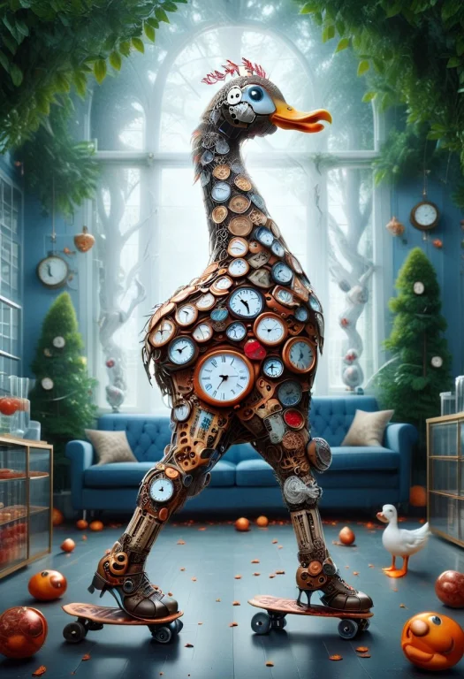 Clockstyle, Pizza2, Rolling Skates2, Toy Duck2, Anatomically...