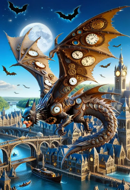 Its Body, Wings And Legsglass Shard,1boy,bat,batman1.5,cresc...