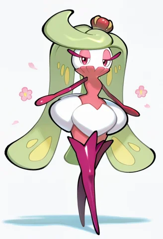 1girl, 2d, Solo, Ts4rnapkmn, Female, Flora Fauna, Plant Girl... — Stable Diffusion AI Prompt: 1girl, 2d, solo, Ts4rnapkmn, female, flora fauna, plant girl, pokemon (creature)...