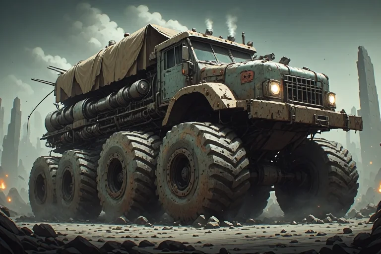 Masters Media, So-vehicles - Post Apocatruck A Gritty, Low-a...