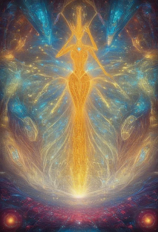 An Immense Futuristic Ocean Kingdom Glowing Beneath A Transp...