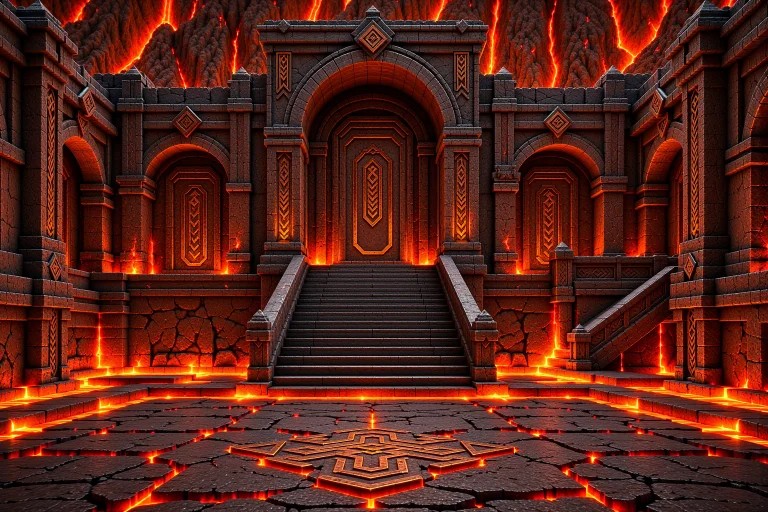 Hvfc, St41rc4s3, A Big Cavernous Volcanic Fortress Hall Cons...