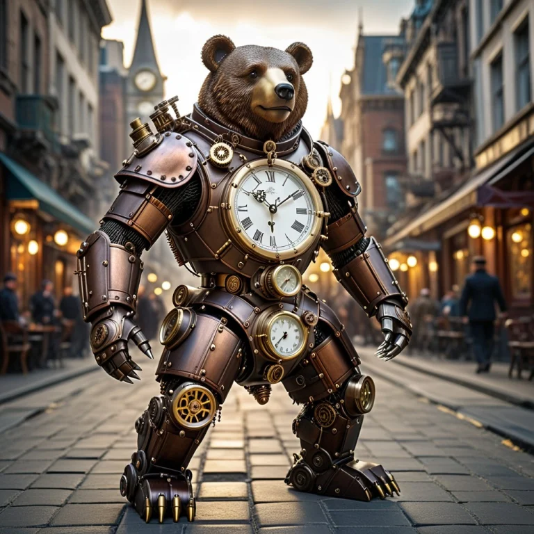 Masterpiece, High Quality, Amazing Quality, Clockstyle, Lora...