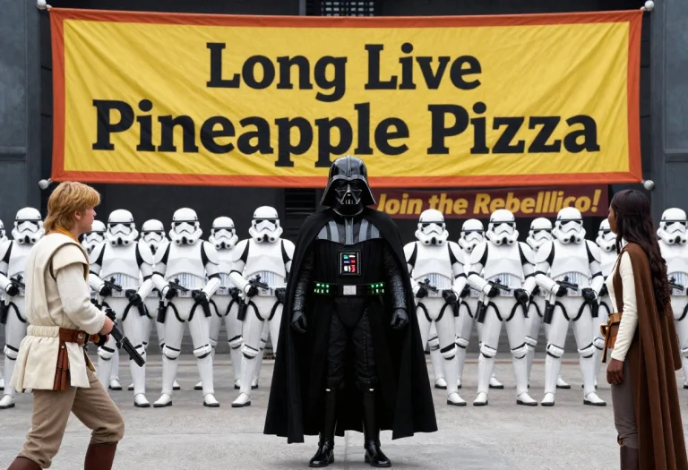 Darth Vader Marches Ad The Head Of A Legion Of Stormtroopers...