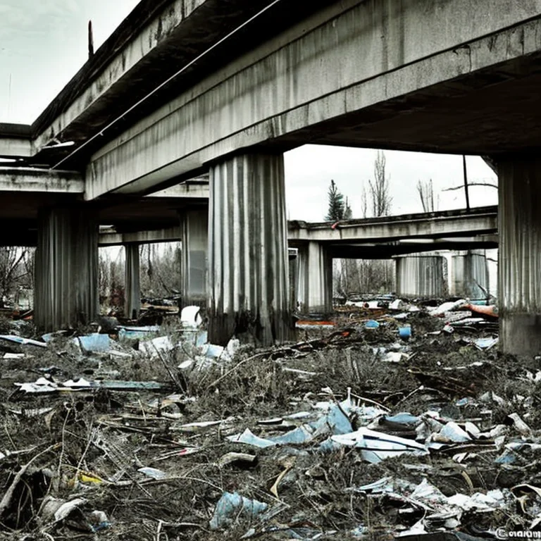 A Freeway Interchange Decay768