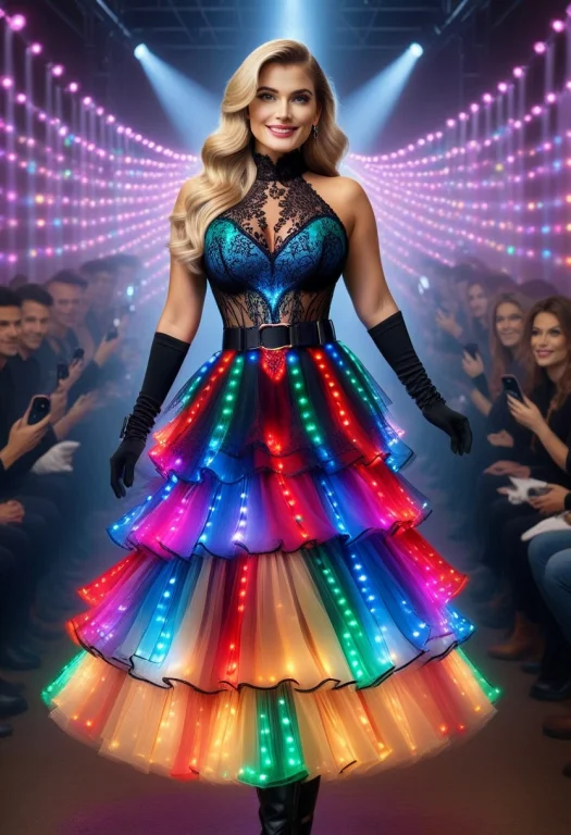 Led, Colorful Led Lights, Realistic Face2, Natural Face, Ana...