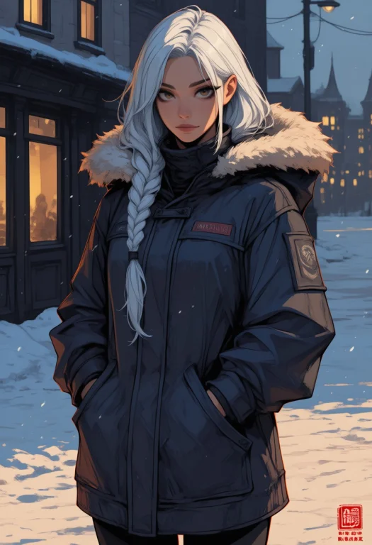 Masterpiece, Best Quality, Score7, Safe, 1girl, White Hair I...
