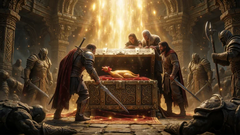 3d, Oil Painting, An Epic Cinematic Fantasy Rpg Scene, A Bat...