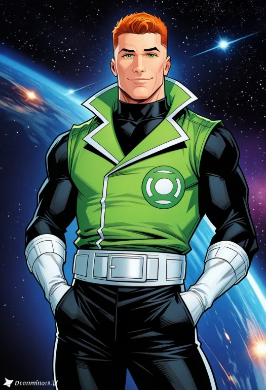 Guygardner, 1man, Male, Mature Male, Solo, Bulky, Orange Hai...