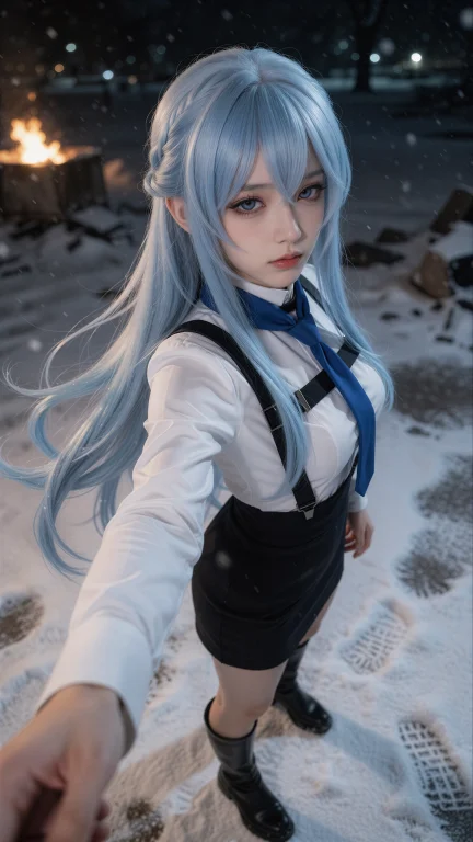 Esdeath,8k Suspender Skirt Pov34