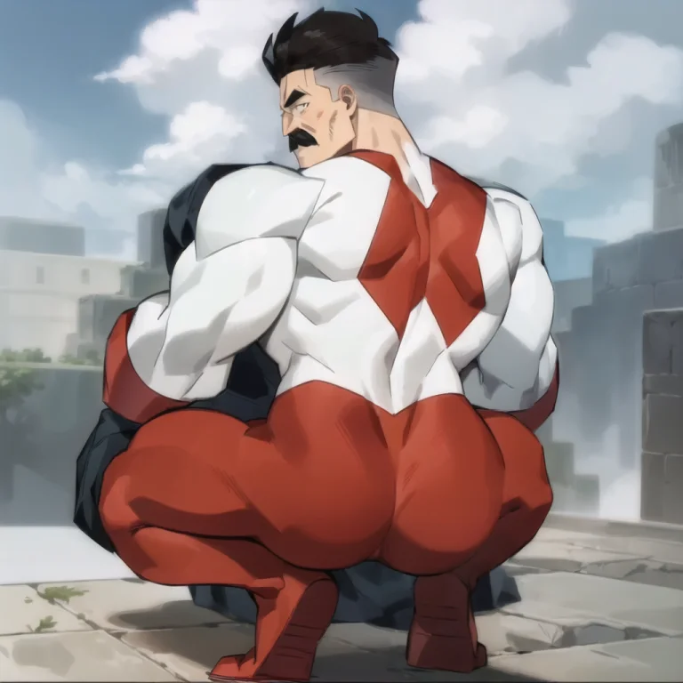 Loraomnimannolangraysonomniman0.8 Man, Omniman, Muscular, Lo...
