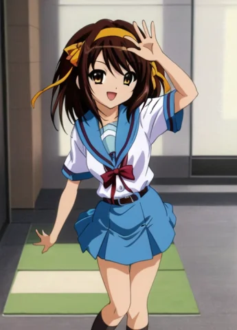 Loraharuhisuzumiya0.6,very Detailed ,highres,masterpiece1.0,... — Stable Diffusion AI Prompt: ,very detailed ,highres,(masterpiece_1.0),(best quality_1.0),1 girl, solo,haruhi...
