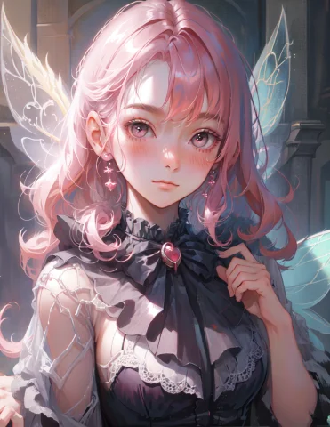 Masterpiece, Best Quality, 1girl, Solo, Female Focus, Portra... — Stable Diffusion AI Prompt: ((masterpiece, best quality)), (1girl), (solo), (female focus), portrait, fairy,...